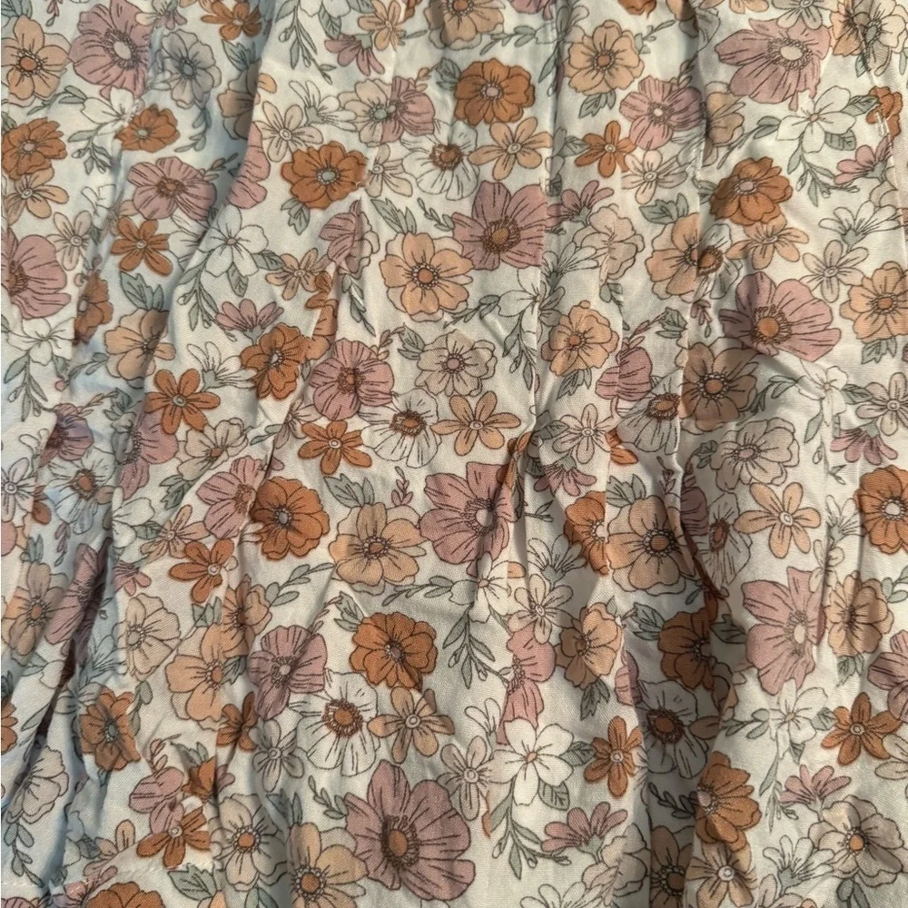 Abercrombie kids mod floral flutter skirt size 11/12